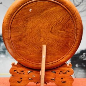 Tranh đĩa Thuận buồm xuôi gió gỗ hương đá