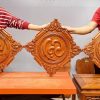 Tranh gỗ Phúc - Lộc - Thọ.
