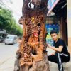 Đạt ma ngồi thiền tùng hương Đạt ma ngồi thiền tùng hương