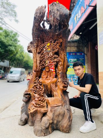 Đạt ma ngồi thiền tùng hương Đạt ma ngồi thiền tùng hương