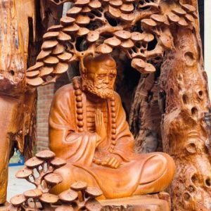Đạt ma ngồi thiền tùng hương Đạt ma ngồi thiền tùng hương