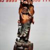 Đạt Ma khất thực gỗ trắc.