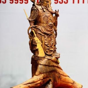 Quan Công vuốt râu gỗ sưa. Quan Công vuốt râu gỗ sưa.