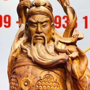 Quan Công vuốt râu gỗ sưa. Quan Công vuốt râu gỗ sưa.