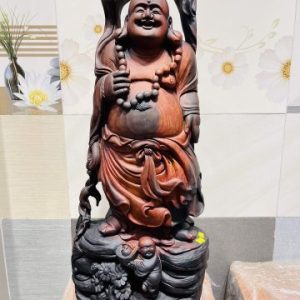 Di lặc nhất tiểu gỗ trắc.