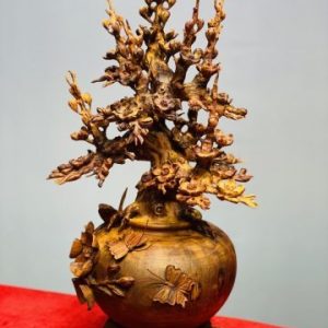Bình mai phú quý gỗ sưa. Bình mai phú quý gỗ sưa.