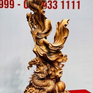 Đạt Ma hàng long gỗ sưa.