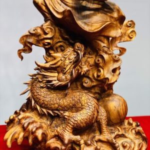 Đạt Ma hàng long gỗ sưa.