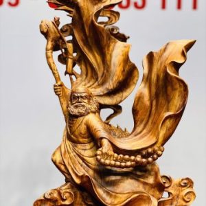 Đạt Ma hàng long gỗ sưa.