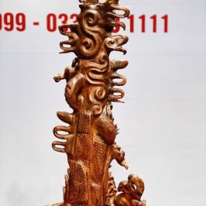 Đạt Ma hàng long gỗ sưa