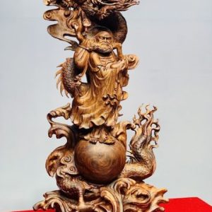 Đạt ma hàng long gỗ sưa.