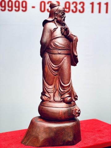 Quan Công gỗ tử đàn Ấn Độ. Quan Công gỗ tử đàn Ấn Độ.