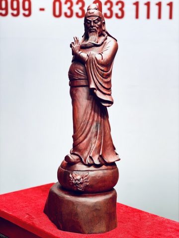 Quan Công gỗ tử đàn Ấn Độ. Quan Công gỗ tử đàn Ấn Độ.