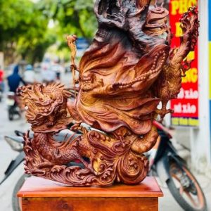 Đạt Ma hàng long gỗ cẩm