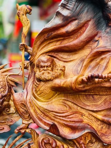 Đạt Ma hàng long gỗ cẩm Đạt Ma hàng long gỗ cẩm
