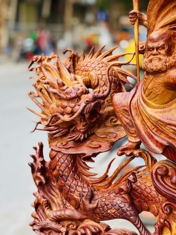 Đạt Ma hàng long gỗ cẩm Đạt Ma hàng long gỗ cẩm