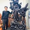 Đạt ma ngự tam long gỗ trắc Đạt ma ngự tam long gỗ trắc