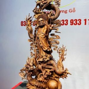 Đạt Ma Hàng Song Long Gỗ Sưa