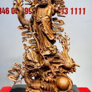 Đạt Ma Hàng Song Long Gỗ Sưa