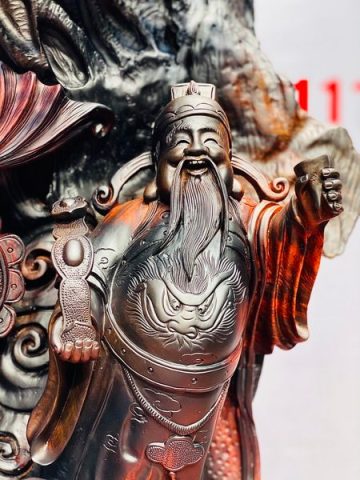 Tam Đa Phúc - Lộc - Thọ cây tùng Gỗ Trắc