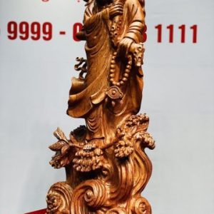 Bồ Đề Đạt Ma Gỗ Hương