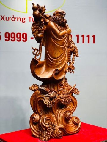 Bồ Đề Đạt Ma Gỗ Hương