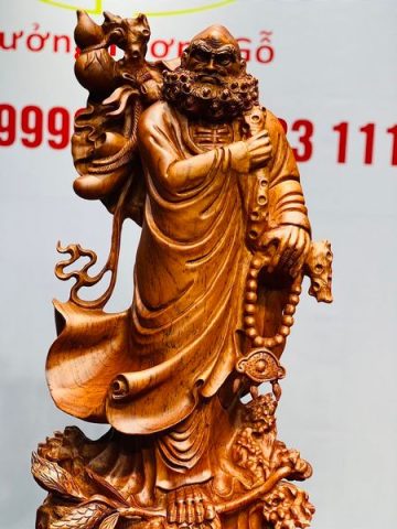 Bồ Đề Đạt Ma Gỗ Hương