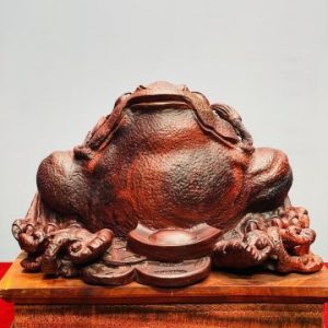 Cóc Thiềm Thừ Gỗ Trắc