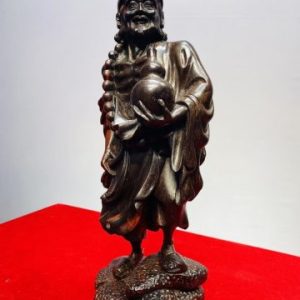 Tế Công Cầm Bình Rượu Gỗ Trắc