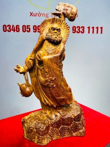 Đạt Ma Vác Nấm Linh Chi Gỗ Hương