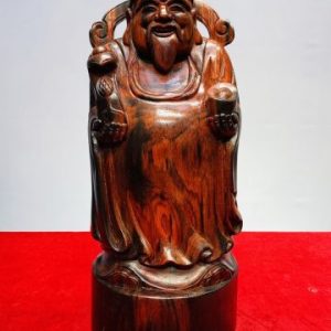 Thần Tài Gỗ Trắc