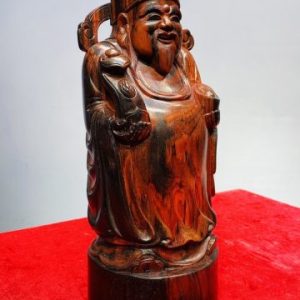 Thần Tài Gỗ Trắc