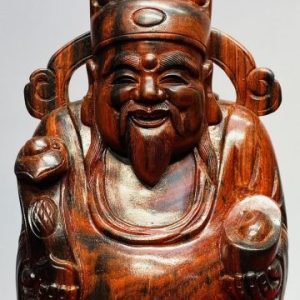 Thần Tài Gỗ Trắc