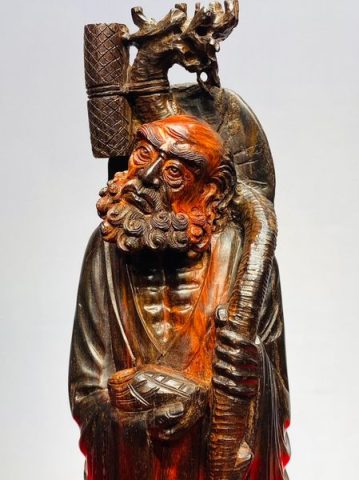 Đạt Ma Gỗ Trắc