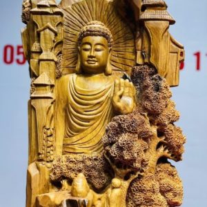 Nhất Tâm Bái Phật Gỗ Hương
