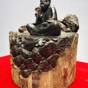 Đạt Ma Ngồi Thiền Gỗ Trắc
