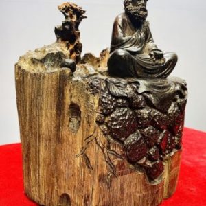 Đạt Ma Ngồi Thiền Gỗ Trắc