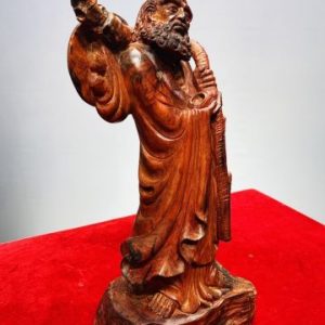 Đạt Ma Sư Tổ Gỗ Trắc