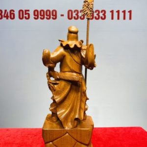 Quan Công Chống Đao Gỗ Hương
