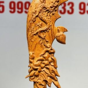 Quan Công Chống Đao Gỗ Hương