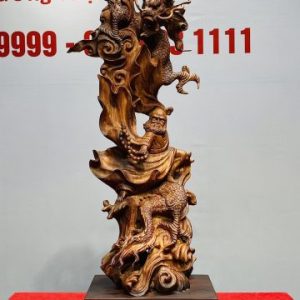 Đạt Ma Hàng Long Gỗ Sưa
