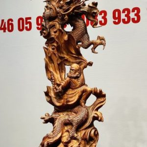 Đạt Ma Hàng Long Gỗ Sưa