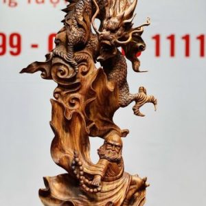 Đạt Ma Hàng Long Gỗ Sưa