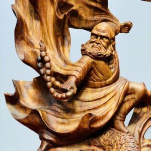 Đạt Ma Hàng Long Gỗ Sưa