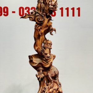 Đạt Ma Hàng Long Gỗ Sưa