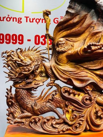 Đạt Ma Hàng Long Gỗ Cẩm
