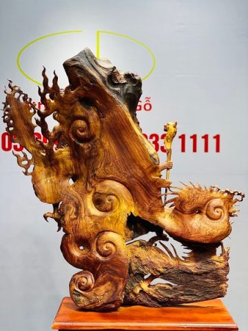 Đạt Ma Hàng Long Gỗ Cẩm