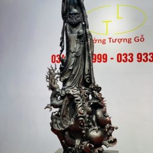 Đạt Ma Hàng Long Gỗ Trắc