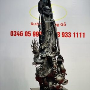 Đạt Ma Hàng Long Gỗ Trắc
