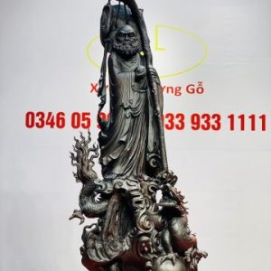 Đạt Ma Hàng Long Gỗ Trắc